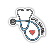 040962049280 UPEI Nursing Sticker