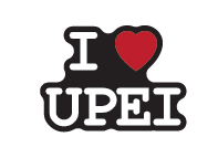 040962051979 I Heart UPEI Sticker