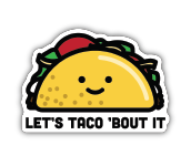 040962053362 Let's Taco 'Bout It Sticker