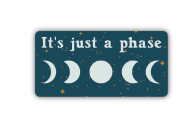 040962059838 It's Just A Phase Sticker