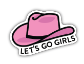 040962069714 Let's Go Girls Sticker