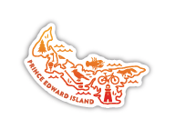 040962072042 Prince Edward Island Sticker