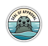 040962099285 Seal Of Approval Sticker