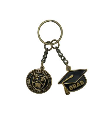 673143752251 Grad Crest Keychain