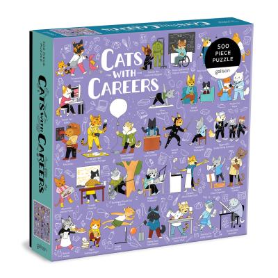 9780735370081 Cats With Careers 500 Piece Puzzle