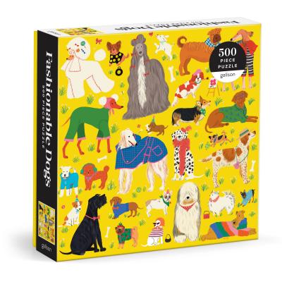 9780735382718 Fashionable Dogs 500 Piece Puzzle